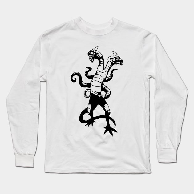 Demogorgon Stranger Things Long Sleeve T-Shirt by Yellowkoong